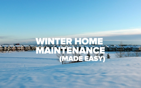 winter home maintenance checklist